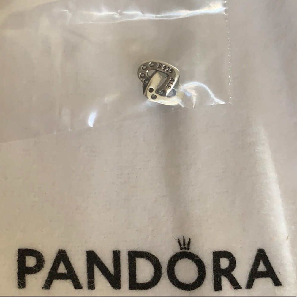 Petite interlocked charm